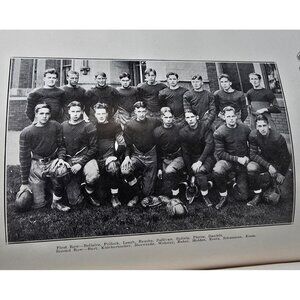 1925 Grand Rapids Junior College Yearbook Olympian Ads Sports Nursing Signatures